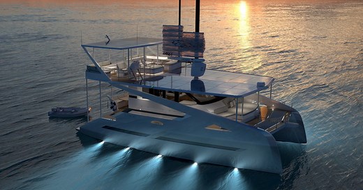 ZEN Yachts sells its first ZEN50 electric catamaran featuring solar roof, automated wingsail, and plans for Starlink internet