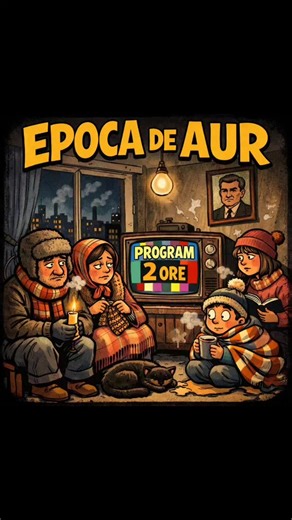 În anii ’80, „Epoca de Aur” însemna raționalizarea curentului, frig în apartamente și doar două ore de program TV seara. În acest timp, televiziunea prezenta realizările „mărețe” ale conducerii, în timp ce oamenii își beau cafeaua de înlocuitor — celebrul „nechezol”. Pentru mulți, aceasta nu este istorie din manuale, ci o amintire personală. Distribuie dacă îți amintești vremurile sau dacă vrei ca și tinerii să știe cum arăta „confortul socialist”.#EpocaDeAur #AmintiriDinComunism #Romania #Istor