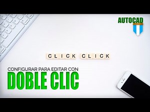 Enable double-click editing in #AutoCAD