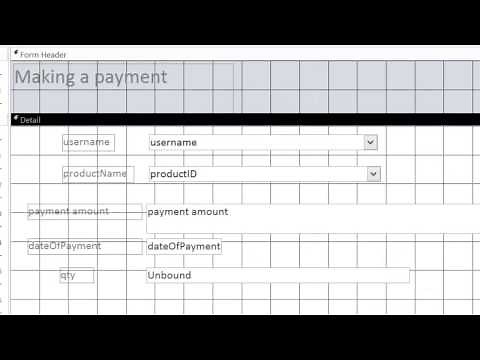 Update queries - simple stock level in access