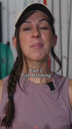 Proper fish handling tips, part 2! Landing and handling a fish can be chaotic, but the more you practice the easier it will become. #takemefishing #thewaterisopen