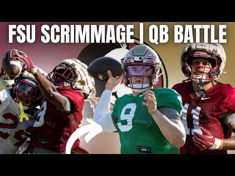 FSU Spring Scrimmage Update 👀 | QB Battle HEATS UP + My Takeaways