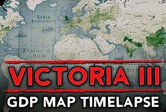 Victoria 3 Maps – World in 1836 and More - Paperblog
