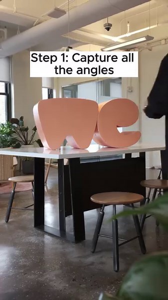 Deliver work like a pro and upload a 3D scan of your company logo as a WeTransfer wallpaper. Because beautiful ideas deserve beautiful branding. | WeTransfer