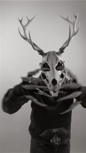 Leshy Wendigo mask commission