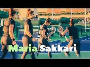 MARIA SAKKARI FULL CORE AND LEG WORKOUT