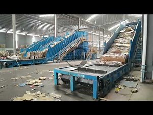 OCC Paper Dry Pulping Line,waste paper dry pulping machine