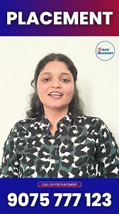Success story from our Nagpur campus drive! 🌟 One of our recently placed students shares their heartfelt experience after landing a job through Kiran Academy’s open campus placement. 💼🙌 Their journey is proof that with the right support, dreams do come true! . . Get Free Career Guidance- https://bit.ly/enqashu . . . #placementdrive #hiringsuccess #megadrive #softwaretesting #mernstack #placement #placementdrive #placementdrive2025 #opencampusdrive #walkindrive #kiransir #thekiranacademy #java