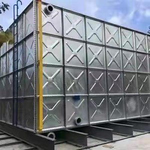 [Hot Item] 50000 Liter Underground Galvanized Steel Water Storage Tank