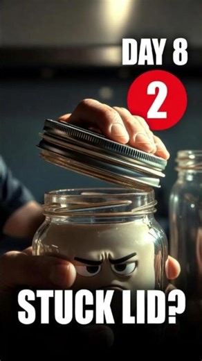 Stuck Jar Lid? STOP Forcing It 🫙😳