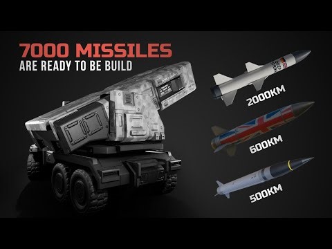 UK is Ready to Build 7,000 Missiles with an Incredible Range of up to Thousands of Kilometers