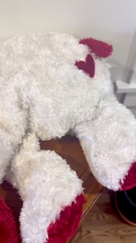 Dan Dee Red and White Valentine’s Day Themed Plush - Etsy