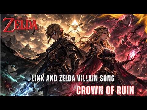 Legend of Zelda: Link and Zelda Villain Duet Crown of Ruin