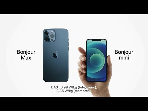 iPhone 12 Max & mini Apple "2 nouveaux formats" Pub 30s