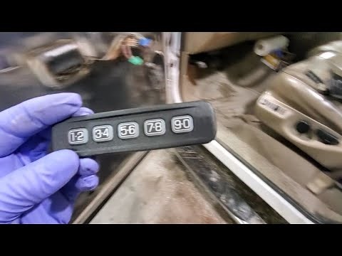 Door Keypad Replacement 2006 F250/Super Duty