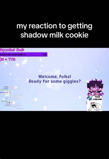good thing i didn’t overreact 😼👍 #cookierunkingdom #crk #shadowmilkcookie