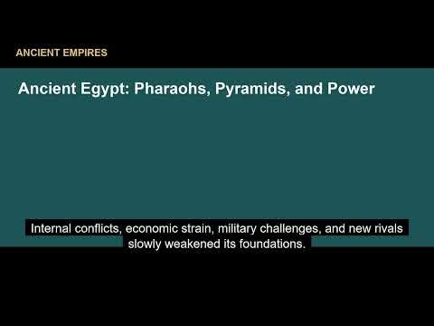 Ancient Egypt: Pharaohs, Pyramids, and Power | Ancient Empires