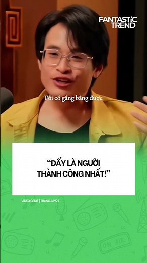 That is the most successful person