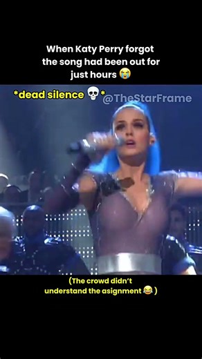 The crowd didn’t understand the assignment 😂 #katyperry #popculture #shorts