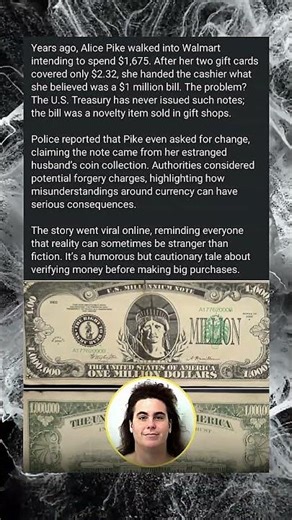 Woman Tries to Pay at Walmart with a $1 Million Bill 🤯 | Strangest Cash Register Story Ever