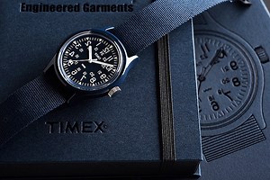 Timex and Engineered Garments Revisit the Classic Camper Watch in Classic Navy