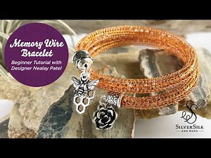 DIY Bracelet: How to Make a Memory Wire Bracelet with Hollow Mesh