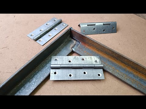Brilliant Creation Of Angle iron Door Frame / Angle iron Cutting Tricks / Welding Tips & Tricks