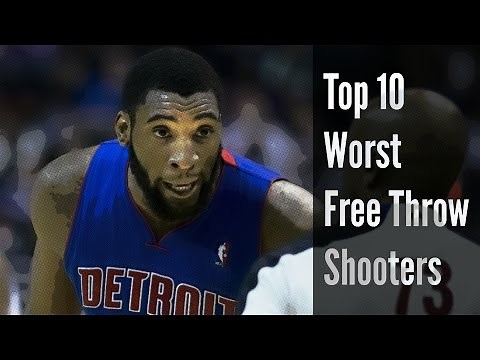 Top 10 Worst Free Throw Shooters in NBA History
