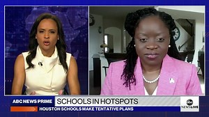 Dr. Goffney, superintendent of a Houston school district, joins ABC News Live to discuss remote learning. https://abcn.ws/2CNqMsy “Houston is experiencing a surge and the communities in my district have been hit the hardest...The safest place for everyone is home.” | ABC News Live