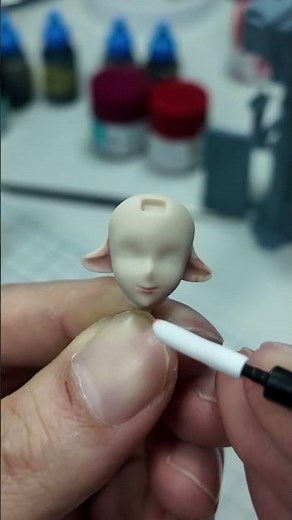 No Airbrush? Try Sponge to Paint Your Model! 🖌️ #3dprinting #pixup #phrozen