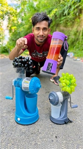 Duita Hand Juices Machine Vs Electric akta Juice Mixer Machine 😍
