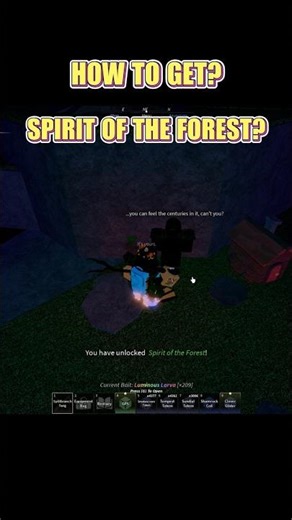 Spirit of the forest #fisch #roblox #johngaming