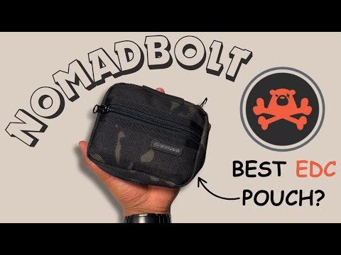 Is This The Best EDC Pouch? | Review & Loadout | NOMADBOLT by @Toughstuffgear