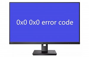 0x0 0x0 error code Windows 11 fix