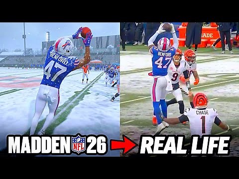 I Recreated TOP PLAYS From NFL Week 14 in Madden 26!