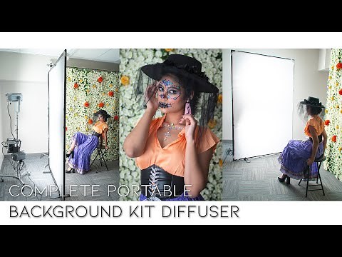 Portable Diffusion Panel for Filmmakers & Photographers