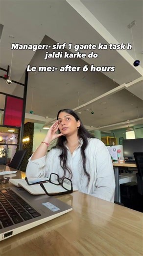 When your manager’s ‘quick task’ is your ‘all day task’ 🥲🙂