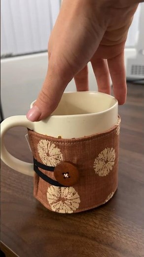 Making Mug Cozies Again #sewing #cup #cozy #handmade