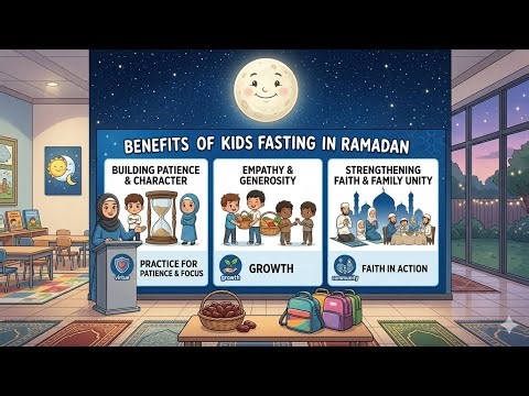 How Kids Can Fast in Ramazan! | Learn Islam by Khadija episode 8