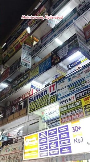 Mythrivanam Software Training Institutes Hyderabad | Ameerpet IT Hub Tour 🔥