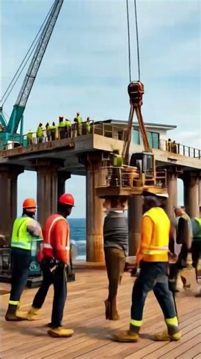 Engineers Build an Incredible Ocean House in Minutes | Mega Construction Transformation