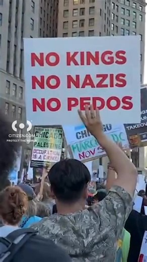 Citizen App | Safety on Instagram: "Crowds Rally Against ICE |Protesters are denouncing ICE “hostile actions” as Gov. Pritzker warns 100 troops may be deployed to the city. Download Citizen to #ProtectTheWorld 📲 #ice #protest #chicago"