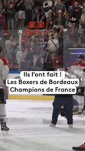 Ice hockey: Historic victory for the Bordeaux Boxers against Rouen and Grenoble