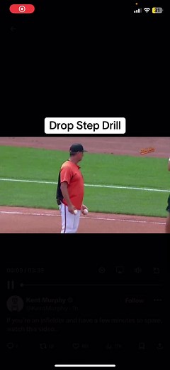 Mastering the Drop Step Drill for Baseball Infielders