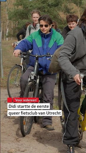 Bikes Under Dykes is de eerste queer fietsclub van Utrecht #shorts #utrecht