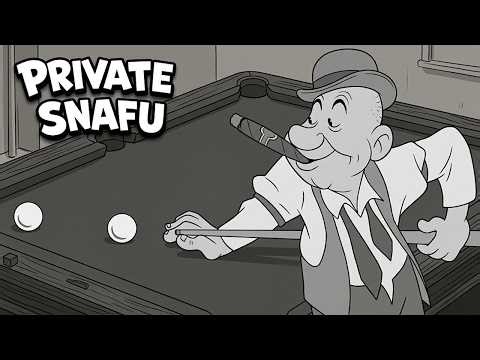 Private Snafu – The Home Front (1943) | Restored WWII US Cartoon