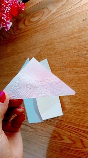 Step by Step Spring Card Welcome Spring#diy#art