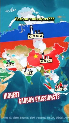 Which country Emits the most Carbon???🇪🇪🏭