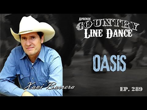 Como bailar OASIS - 64 tiempos Country Line Dance Clase y Baile. Intermedio.