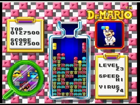 1990s Dr Mario Gameplay